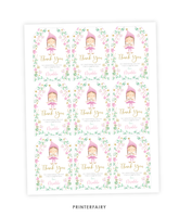 Elf Christmas Favor Tags